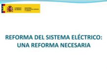 Reforma energética 2013: texto íntegro aprobado en el Consejo de Ministros