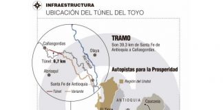 FCC construirá el proyecto del túnel del Toyo en Colombia por 392 millones de euros