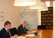 Bankia ofrece condiciones ventajosas en sus productos a la Cámara de Contratistas de Castilla y León