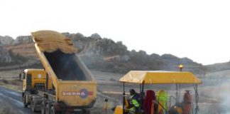 La Diputación palentina inicia las obras en el tramo de Mave (de la carretera PP-6200), adjudicada a Hormigones Sierra