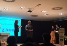 Gala de entrega de premios 33 Certamen Empresario del año. Empresario de Plata 2016, Jesús Zarzuela Vaquerizo