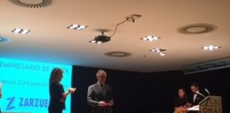 Gala de entrega de premios 33 Certamen Empresario del año. Empresario de Plata 2016, Jesús Zarzuela Vaquerizo