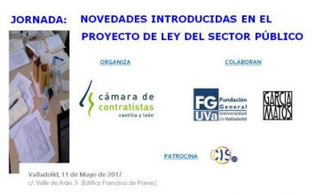CCCYL: JORNADA SOBRE LAS PRINCIPALES NOVEDADES INTRODUCIDAS EN EL PROYECTO DE LEY DEL SECTOR PÚBLICO