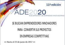 Aceleradora de empresas ADE. Nueva convocatoria