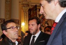 De la Serna preside la firma del convenio que permitirá recuperar la permeabilidad del trazado ferroviario en el barrio de La Pilarica, Valladolid, con un coste aproximado de 15 Millones de euros