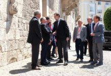 Clausura por parte del presidente del Gobierno, Mariano Rajoy, de las Jornadas:La industria en España: Reflexiones, organizadas por UGT