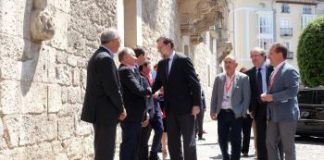 Clausura por parte del presidente del Gobierno, Mariano Rajoy, de las Jornadas:La industria en España: Reflexiones, organizadas por UGT