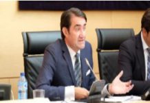 Comparecencia del consejero de Fomento y Medio Ambiente en las Cortes