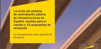 Informe de SEOPAN Y BUILDING A BETTER WORKING WORLD: Hacia una transparencia integral en la contratación pública. La crisis del sistema de contratación pública de infraestructuras en España