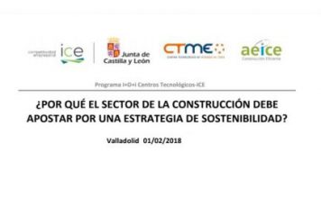 1 de febrero JORNADA: Construcción sostenible ¿para qué?. Con la participación de nuestro asociado FERROVIAL AGROMAN