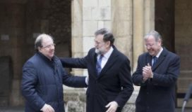 Herrera aprovecha la visita de Rajoy a León para animar al Gobierno a dotar de contenido y actividad al Ciuden. Ha apelado también a la necesidad de aprobar los Presupuestos Generales del Estado