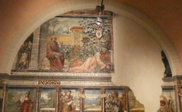Una innovadora técnica de restauración recupera el aspecto del siglo XVI de la Cámara de doña Sancha en la Colegiata de San Isidoro de León