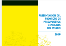 Presentados los presupuestos de 2019