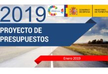 El Presupuesto del Grupo Fomento en 2019 será de 9.973 millones de euros, 2.097 millones más que el año anterior.