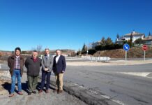 La Junta mejora el cruce de la CL-505 en Navalperal de Pinares.