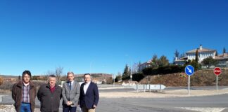 La Junta mejora el cruce de la CL-505 en Navalperal de Pinares.