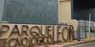 La empresa DOMINGO CUETO encargada de realizar las obras para el acceso al Parque Tecnológico de León.