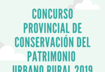 Concurso Provincial de Conservación del Patrimonio Urbano Rural 2019