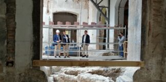 Sacan a la luz resto de la antigua mezquita y la segunda muralla en Valladolid
