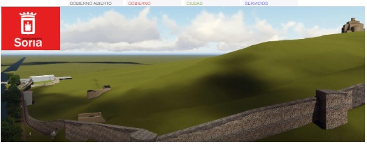 Imagen del proyecto de la muralla Soria