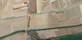 Sale a licitación la mejora de los accesos en Olmos de Esgueva Glorieta Olmos de Esgueva