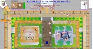 Aprobado el proyecto de reforma de la Plaza de Barcelona en Salamanca Proyecto para la reforma de la Plaza de Barcelona