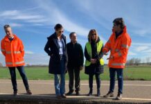 La JCYL agilizará las obras de la carretera ZA-510, afectada por las inundaciones de diciembre