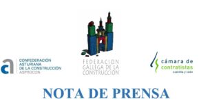 Las patronales de la construcción de Asturias, Galicia y Castilla y León reclaman al Gobierno medidas urgentes