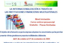 Curso GRATUITO: LICITACIONES INTERNACIONALES. La Internacionalización a través de las Instituciones Financieras Multilaterales, adquiere los conocimientos para presentar ofertas ganadoras