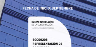 Nueva Formación de Representación de proyectos de obra civil