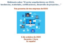 Webinario GRATUITO sobre sector arquitectónico, tendencias, materiales, licencias, … en EEUU