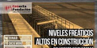 Webinar gratuito FLC: Niveles freáticos altos en construcción – Soluciones innovadoras