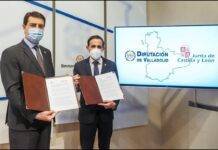 Presidencia y la Diputación de Valladolid firman el convenio por el que se movilizarán más de 1,1 millones del Fondo Extraordinario para inversiones