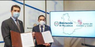 Presidencia y la Diputación de Valladolid firman el convenio por el que se movilizarán más de 1,1 millones del Fondo Extraordinario para inversiones
