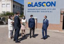 El Consejero de Economía y Hacienda visita BLASGON