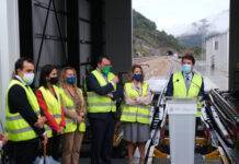 Fernandez Mañueco visita las obras de Pajares