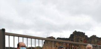 Obras de consolidación de muros en el Monasterio de San Pedro de Eslonza