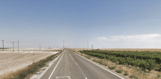 La Junta realiza obras en la carretera VA-223, en Peñafiel
