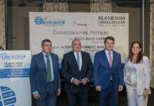 Enrique Pascual, Presidente de la Cámara de Contratistas de Castilla y León, presente en las ‘Conversaciones Políticas’ del Club de Prensa El Mundo-Diario de Castilla y León