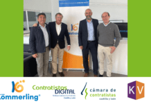 Enrique Pascual visita las instalaciones de KÖMMERLING junto a KOMFORVENT Kommerling