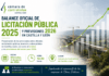La Cámara de Contratistas presentará los datos oficiales de licitación pública de 2025