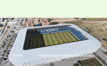GRUPO INEXO ejecutará la modernización del Estadio Municipal de Linarejos en Linares