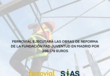 Ferrovial ejecutará las obras de reforma de la Fundación Fad Juventud en Madrid por 396.179 euros