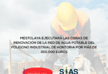 Mestolaya ejecutará las obras de renovación de la red de agua potable del Polígono Industrial de Hontoria por más de 355.000 euros