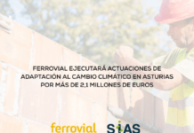 Ferrovial ejecutará actuaciones de adaptación al cambio climático en Asturias por más de 2,1 millones de euros