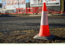 La N-601 volverá a cortarse el 30 de septiembre por las obras del viaducto de Los Tramposos