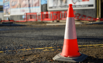 La N-601 volverá a cortarse el 30 de septiembre por las obras del viaducto de Los Tramposos